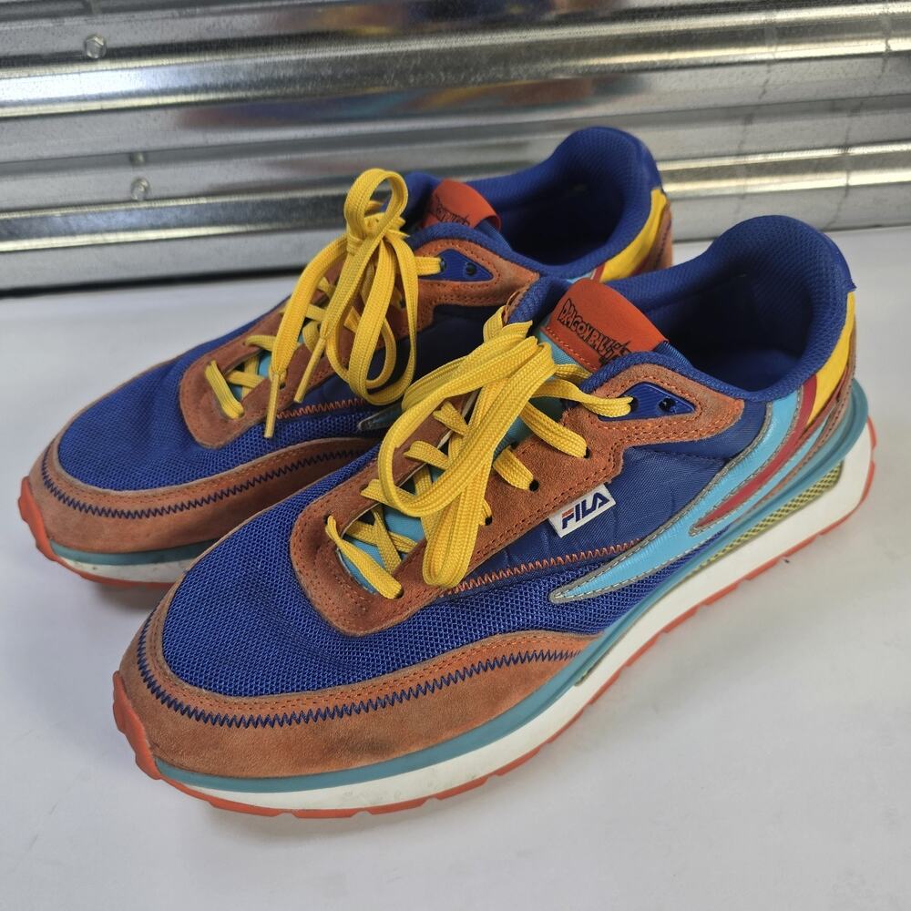 Dragon Ball Super Renno X Goku FILA Sneakers Size 11 Men’s